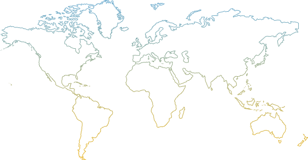 Map of world